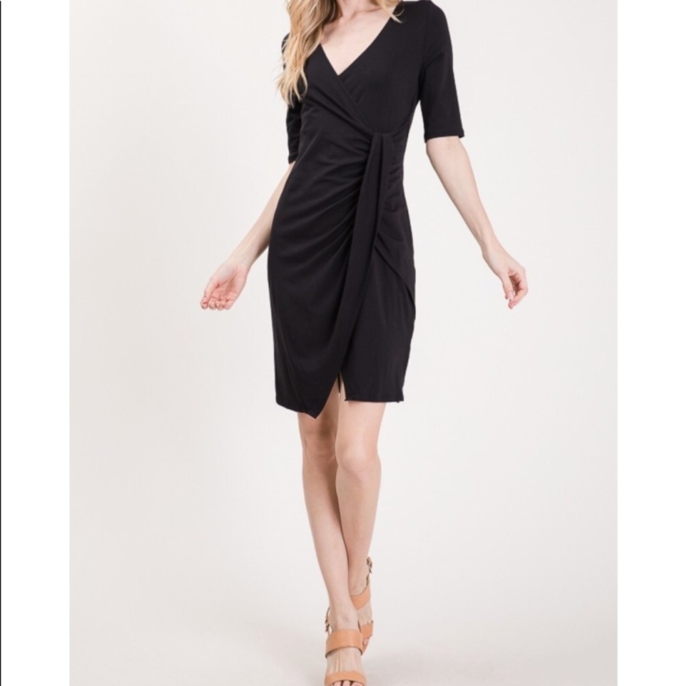 Dress wrap dress